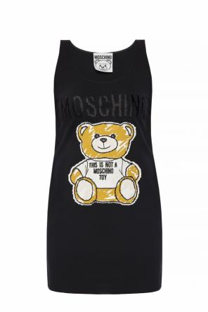 Branded sleeveless dress, zdjęcie 1 Branded sleeveless dress od Moschino